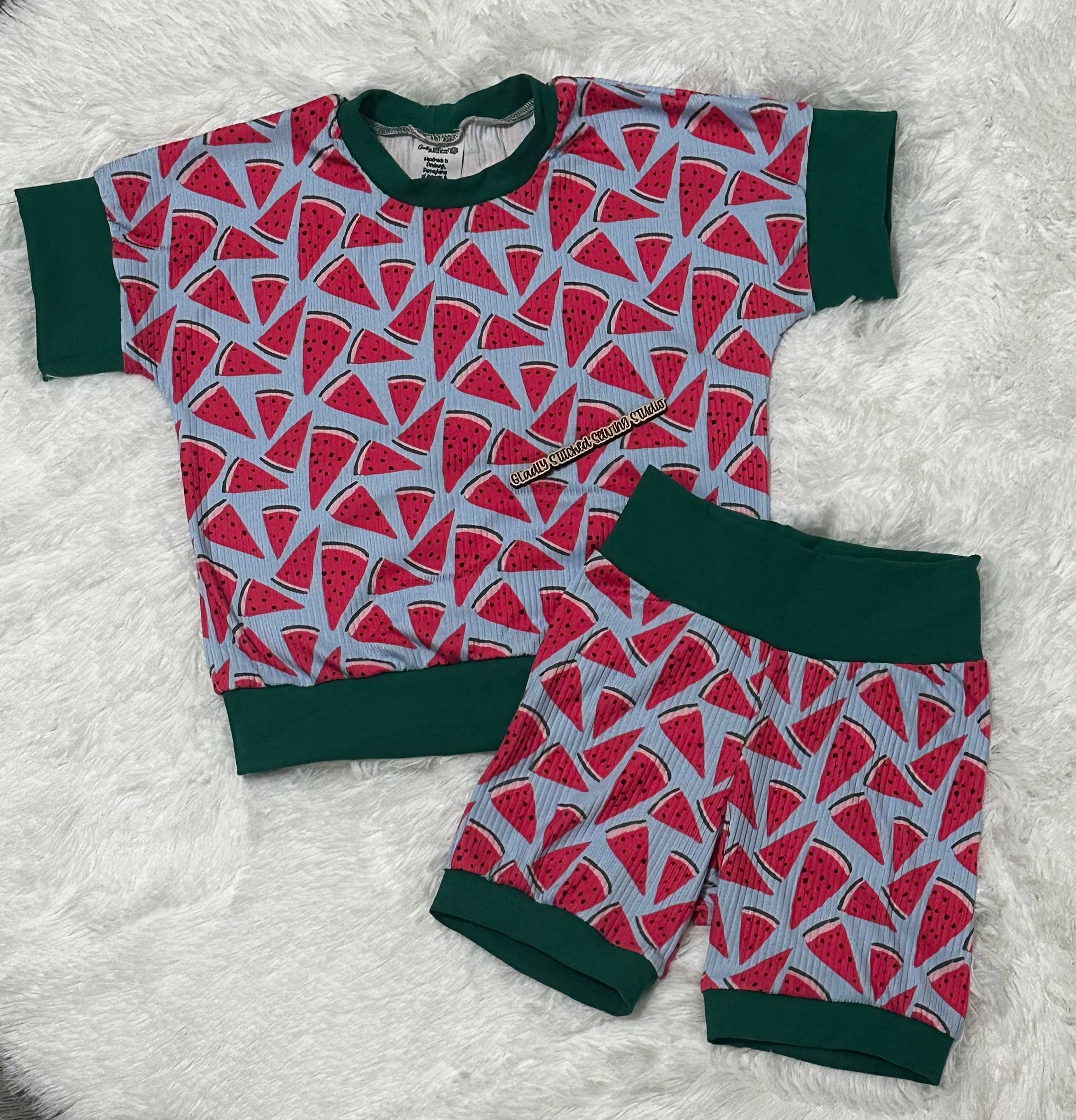 GWM Dolman Tee and GWM Shorts Set