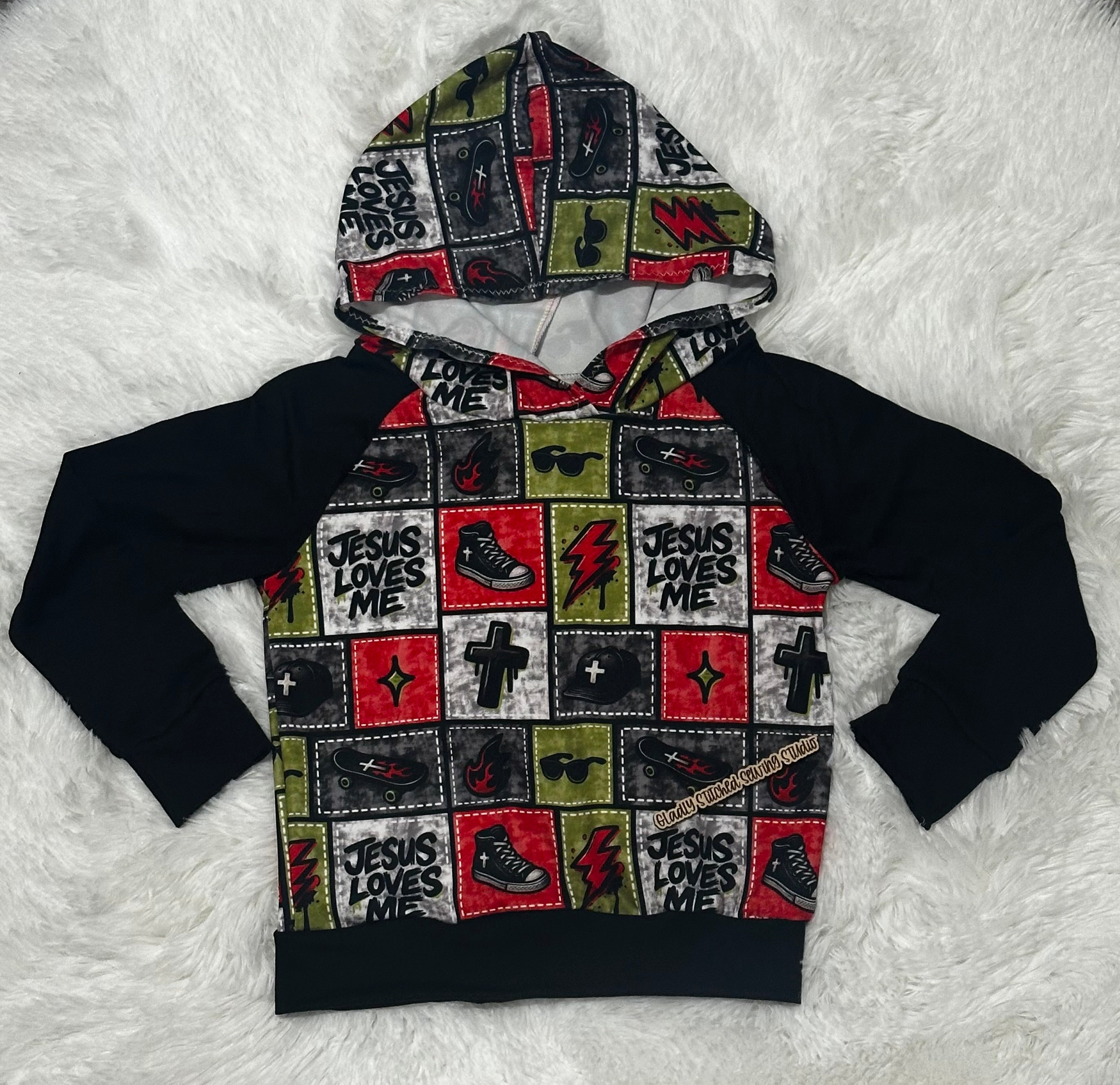 Lightweight Raglan Hoody 3y