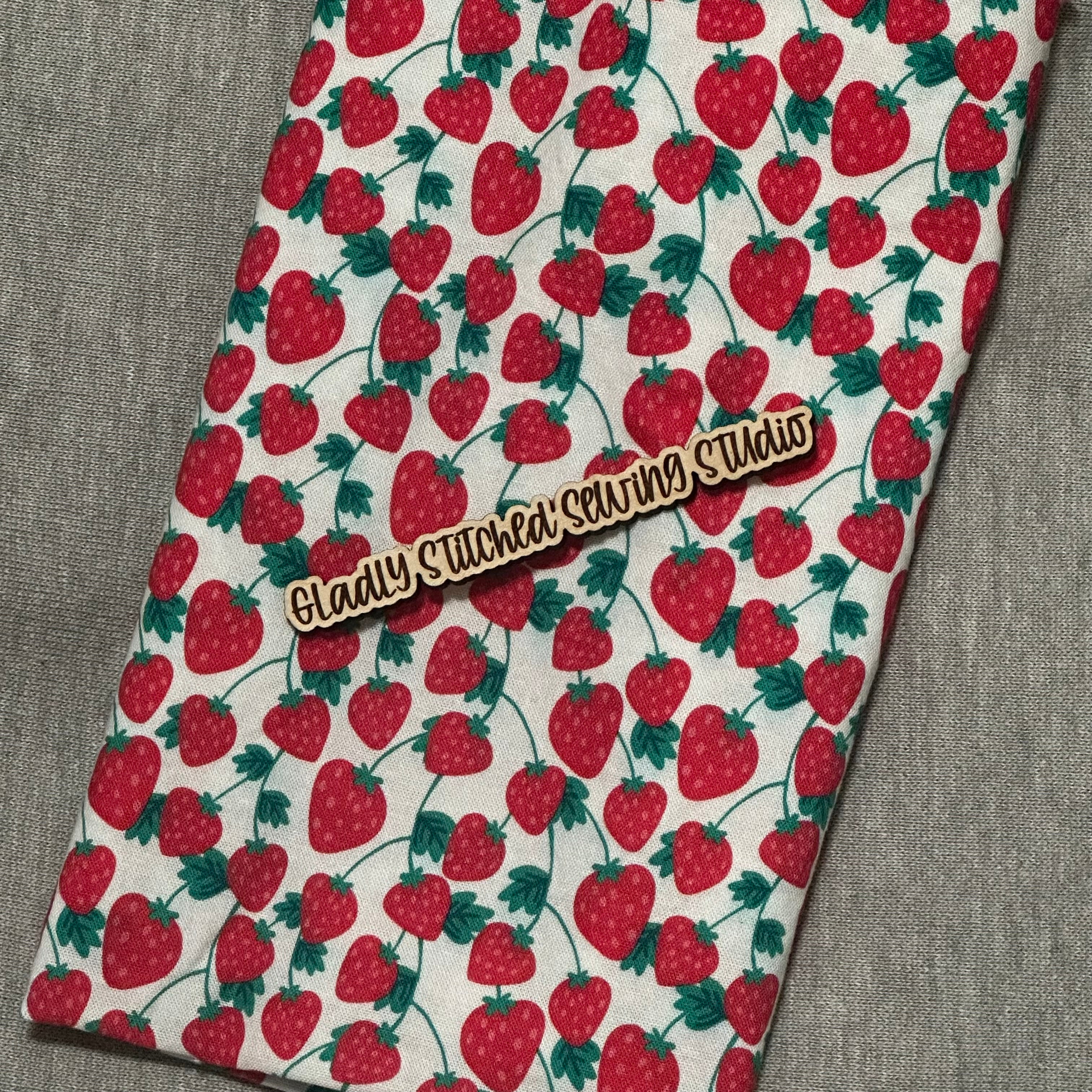 Strawberries on White