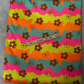 Wavy Floral Ribbed